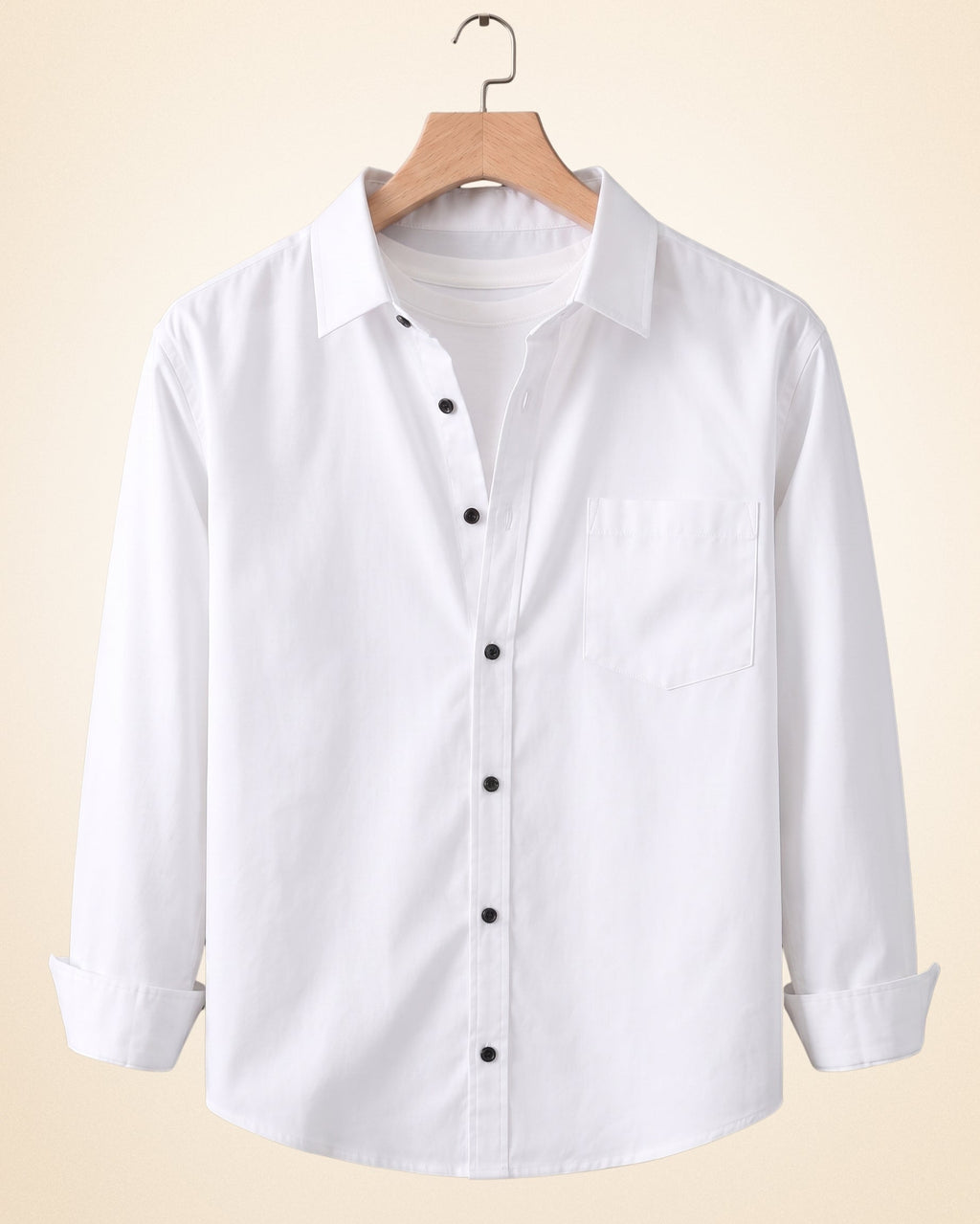 Blind Bear Men's Solid Full Sleeve Casual Shirts – Black, Grey and White (Pack of 3)
